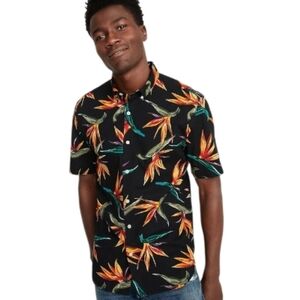 {Old Navy} Regular Fit Built-In-Flex Printed Everyday Shirt - Size XL Tall